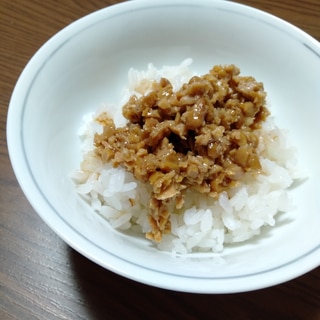 離乳食完了期　納豆ご飯